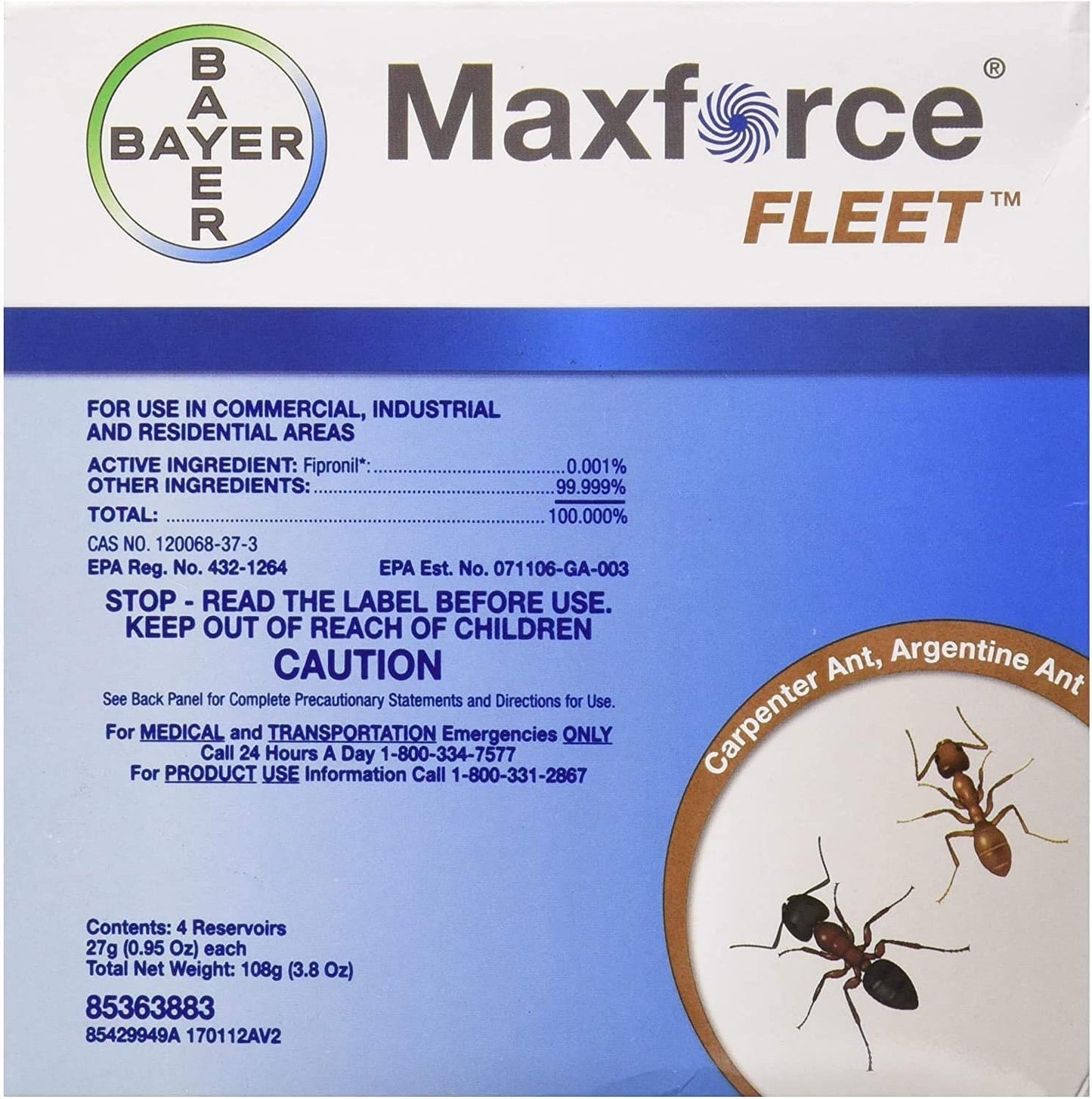 Maxforce Fleet Ant Bait Gel 1tube