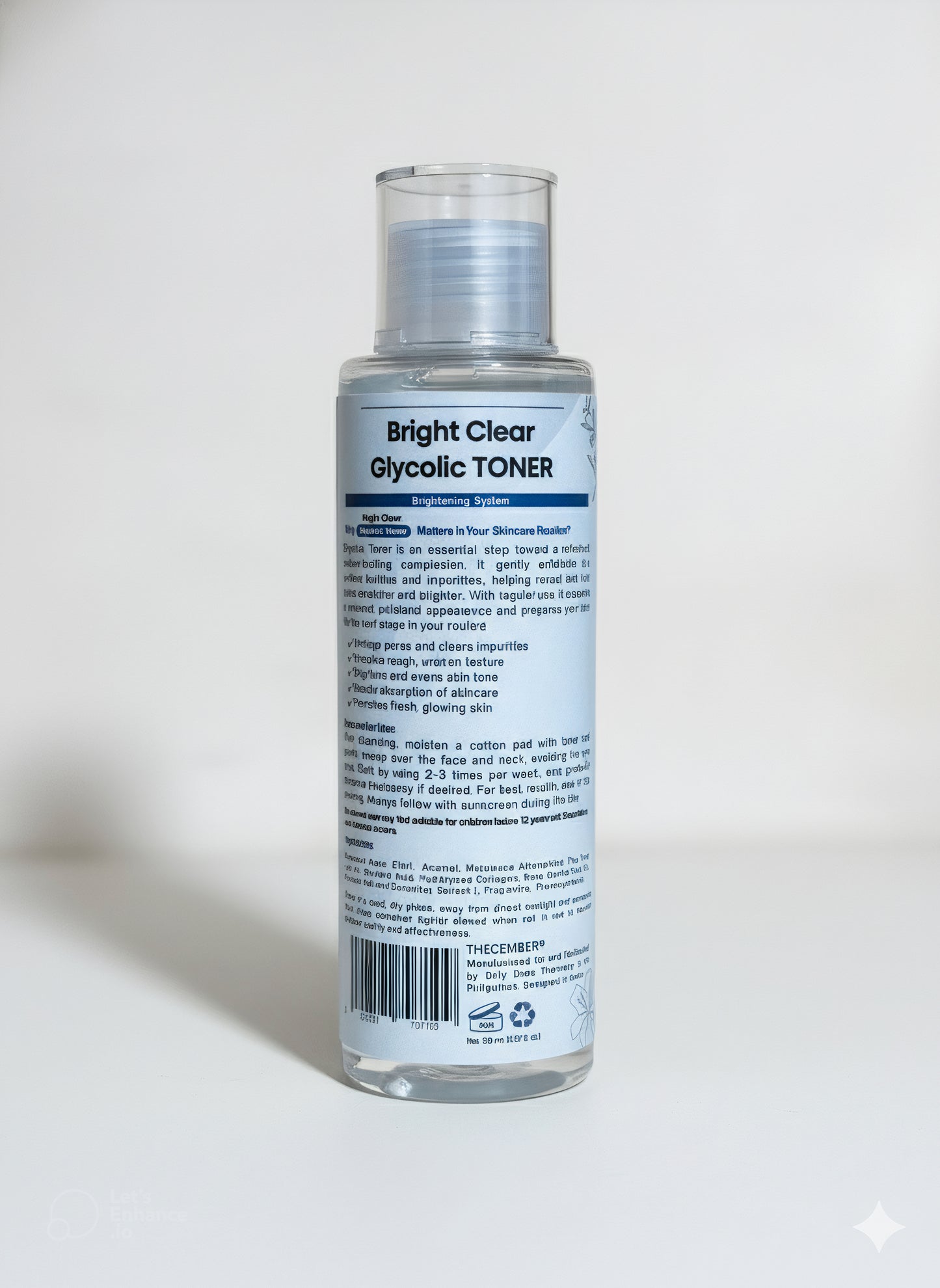 THECEMBER Bright Clear Glycolic Toner 150ml