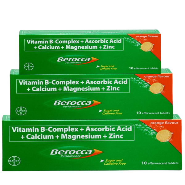 Berocca Effervescent Multivitamins 10's | 15's | 30's