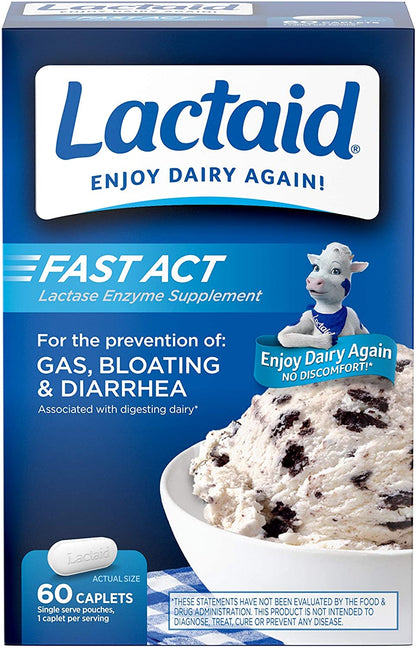 Lactaid Fast Act Lactose Intolerance Relief Caplets 1 CAPLET