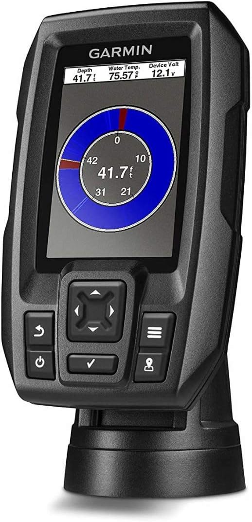 Garmin Striker 4 with Transducer, 3.5" GPS Fishfinder/ Stiker 4 Plus Dual Beam Transducer