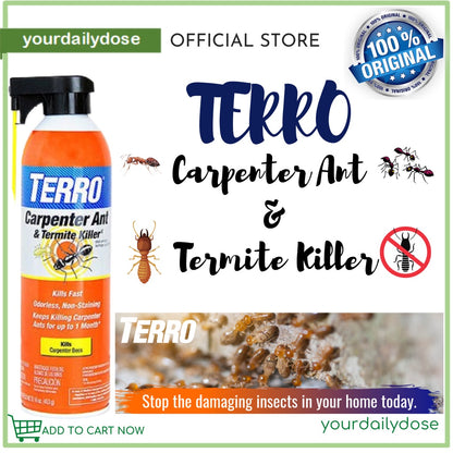 TERRO CARPENTER ANT & TERMITE KILLER 453g