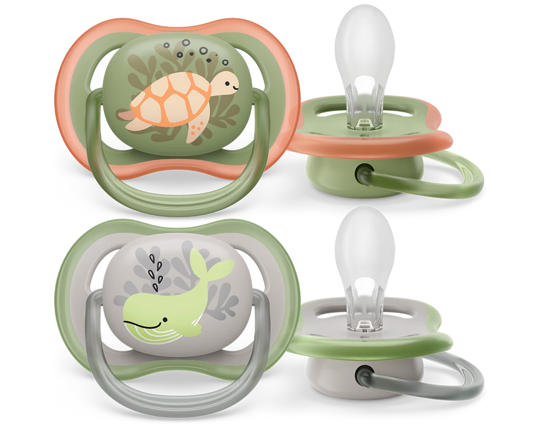 Philips Avent Soother Ultra Air/Nighttime Pacifier (2 Pieces)