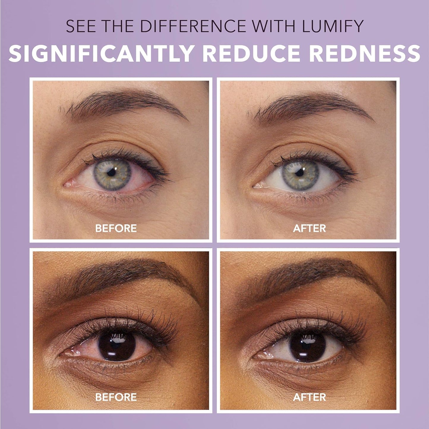 LUMIFY Redness Reliever Eye Drops 0.08oz (2.5mL)/(7.5ml)