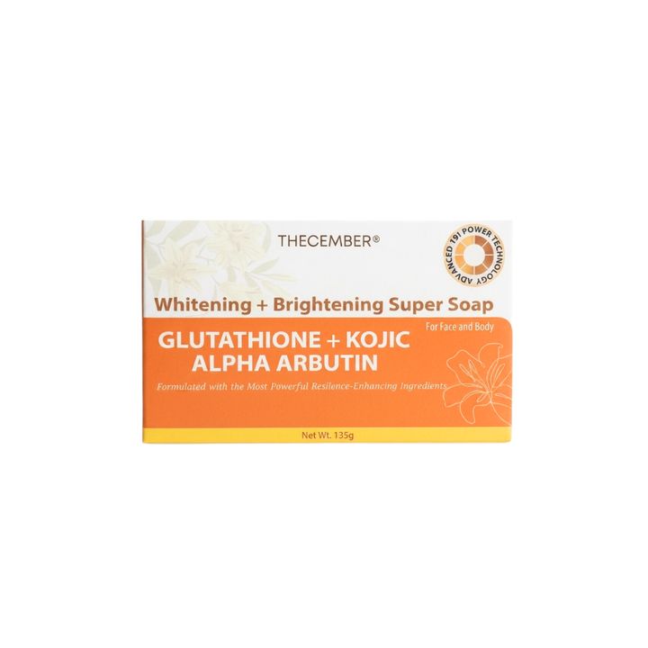 Thecember Glutathione + Kojic + Alpha Arbutin Soap 135g