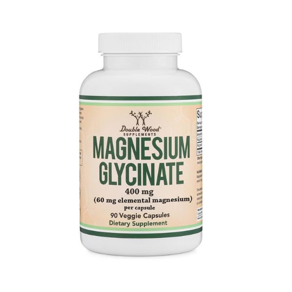MAGNESIUM GLYCINATE 400MG 180 VEGGIE CAPSULES
