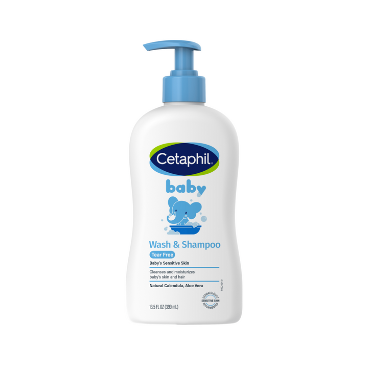 Cetaphil Baby Wash &amp; Shampoo 230ml | 399ml