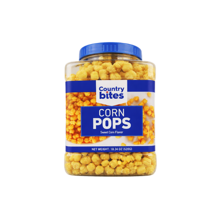 Country Bites Corn Pops - Sweet Corn Flavor, 520G