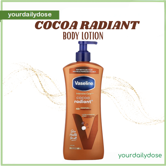 Vaseline Intensive Care Cocoa Radiant Body Lotion 600ML