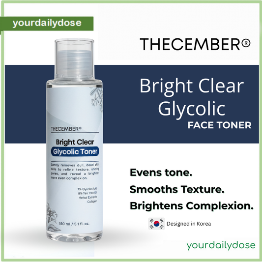 THECEMBER Bright Clear Glycolic Toner 150ml