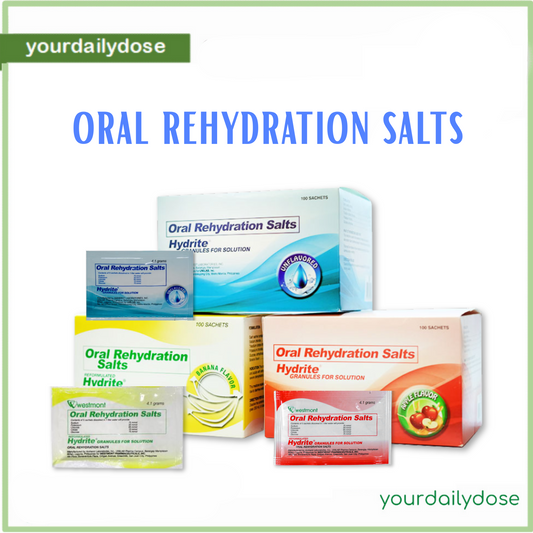 HYDRITE GRANULES for SOLUTION APPLE/BANANA/UNFLAVORED 1 sachet