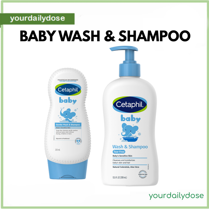Cetaphil Baby Wash &amp; Shampoo 230ml | 399ml