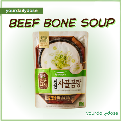PULMUONE READY TO EAT BEEF BONE SOUP 500G