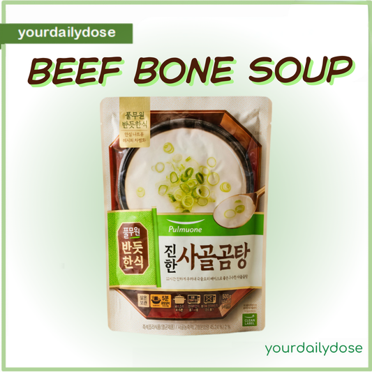 PULMUONE READY TO EAT BEEF BONE SOUP 500G