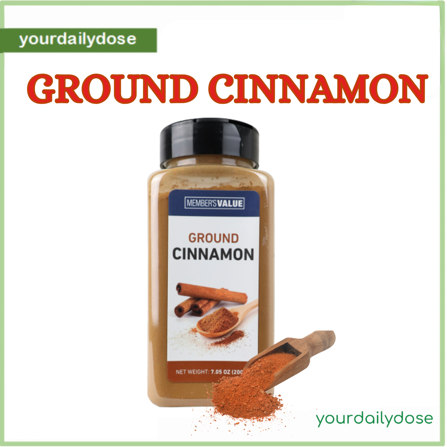 MEMBER'S VALUE GROUND CINNAMON 200G