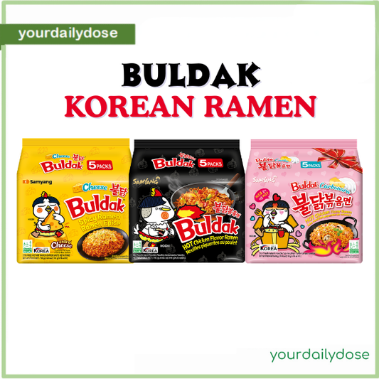 BULDAK RAMEN NOODLES 5 PACKS