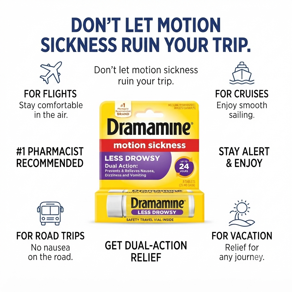 Dramamine Motion Sickness Adult