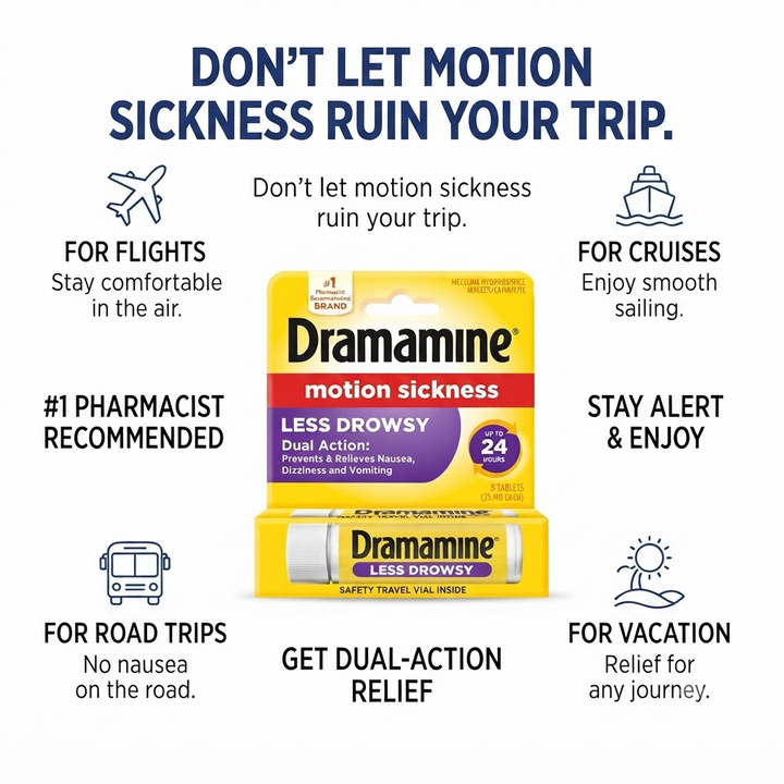 Dramamine Motion Sickness Adult