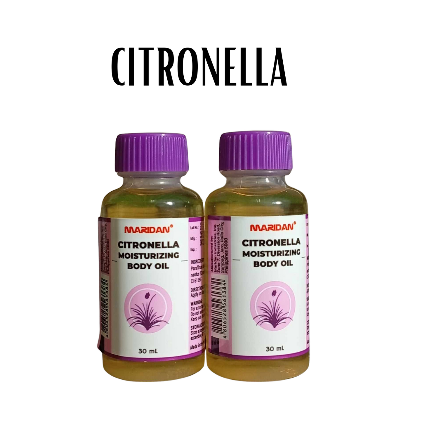 MARIDAN CITRONELLA MOISTURIZING BODY OIL 30ML