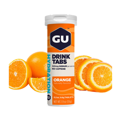 GU HYDRATION DRINK ELECTROLYTE 12 TABLETS