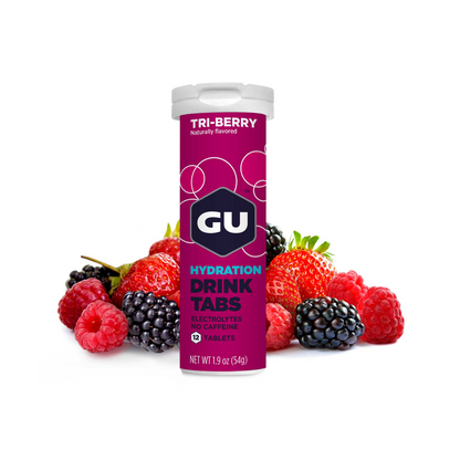 GU HYDRATION DRINK ELECTROLYTE 12 TABLETS