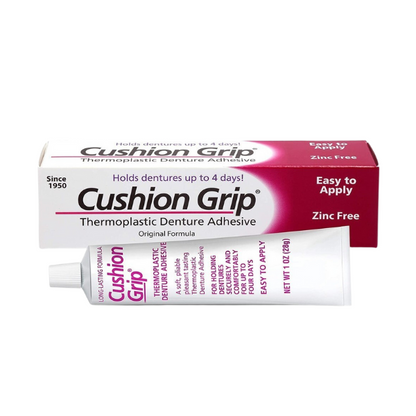 Cushion Grip Thermoplastic Denture Adhesive 28G
