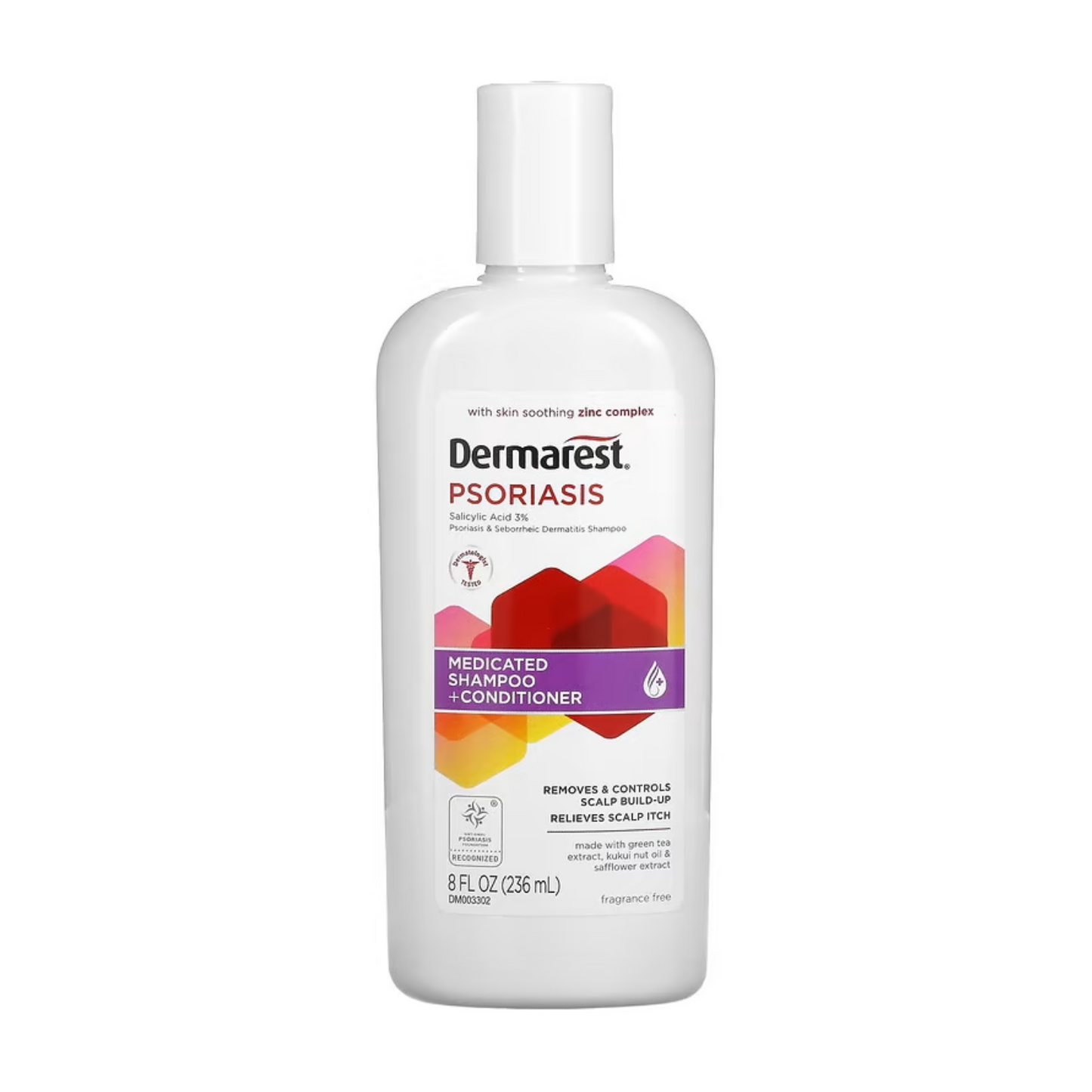 DERMAREST PSORIASIS MEDICATED SHAMPOO PLUS CONDITIONER 236ml