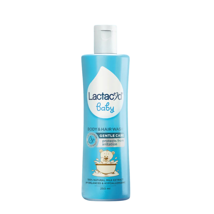LACTACYD BABY HAIR &amp; BODY WASH I GENTLE CARE I ACTIVE PLAY 150ml I 60ml