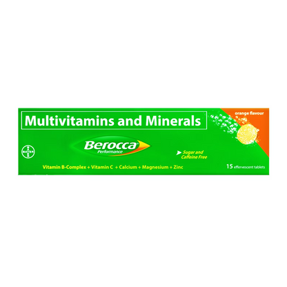 Berocca Effervescent Multivitamins 10's | 15's | 30's