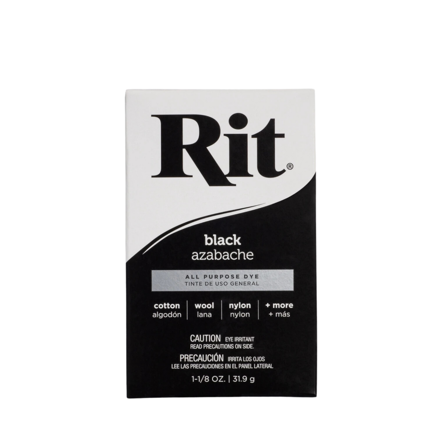 Rit, Black Purpose Powder Dye, 1-1/8 oz 31.9g