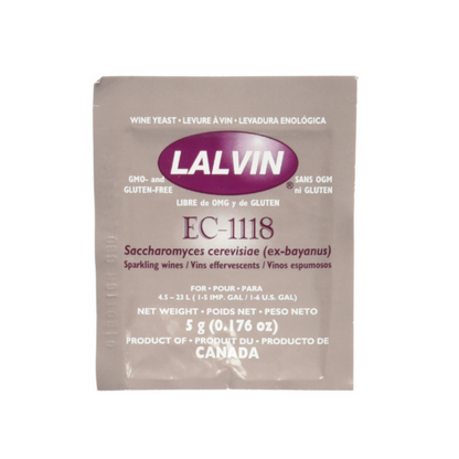 Wine Yeast Fermented lalvin EC-1118 I red star classique