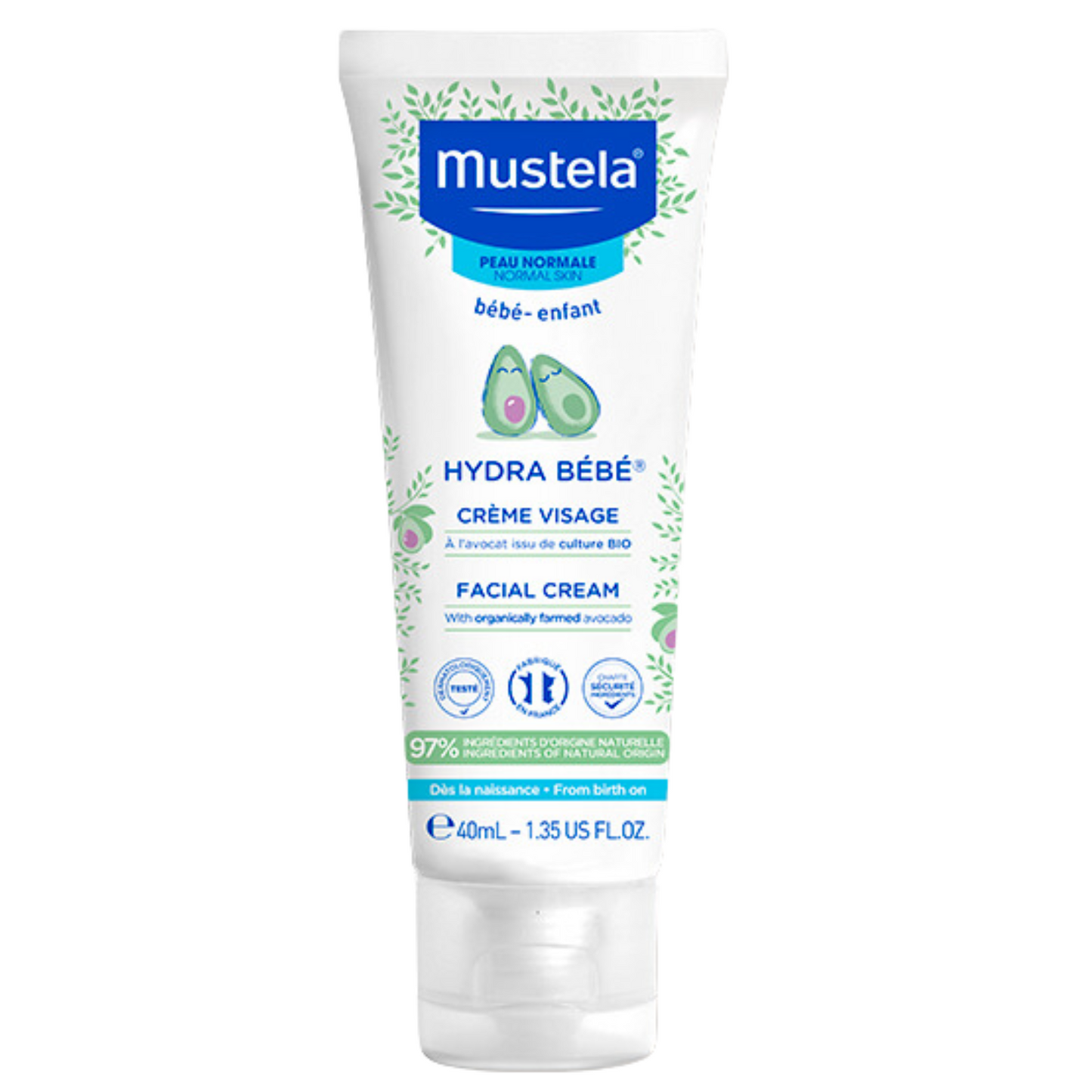 Mustela Hydra Bebe Facial Cream 40ml