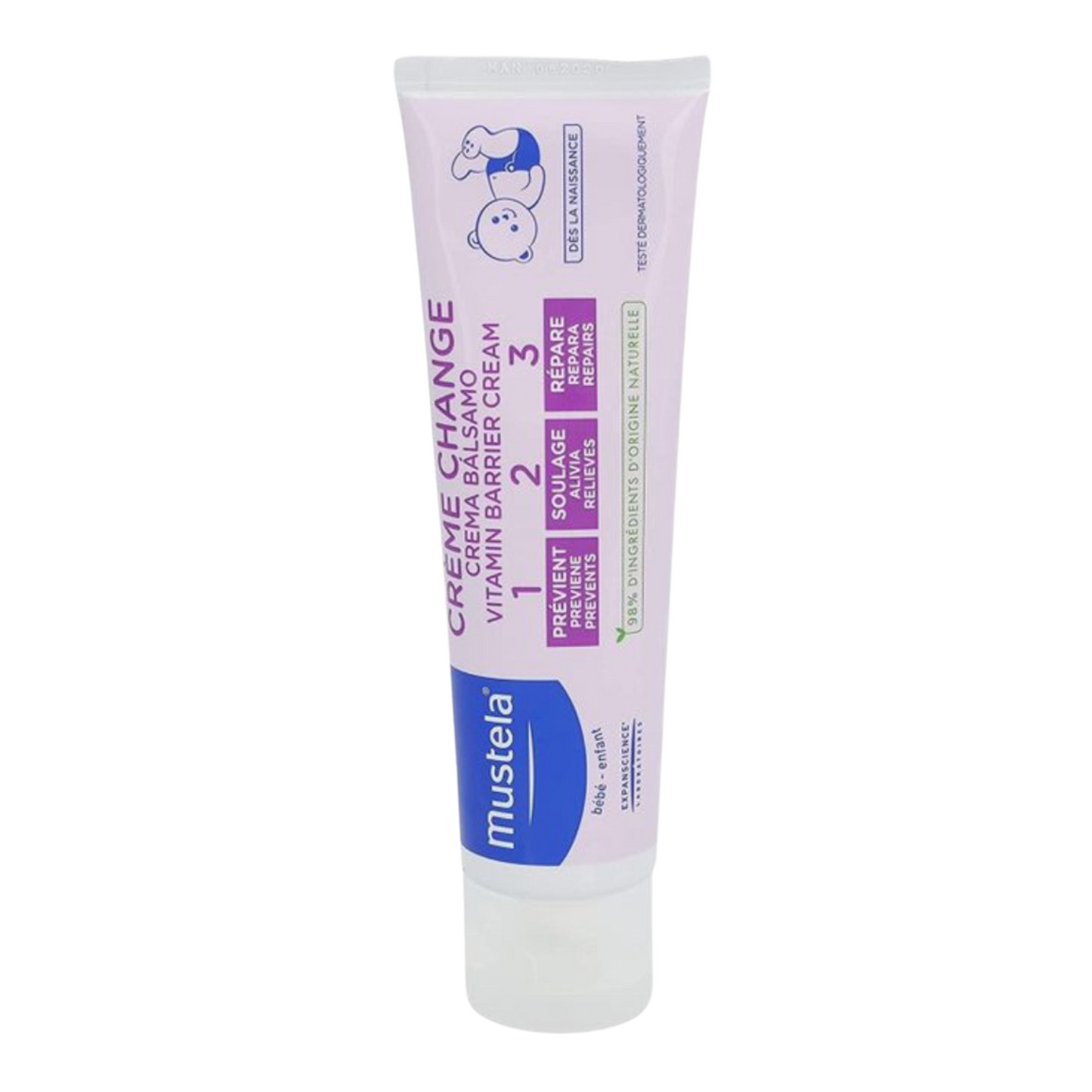 Mustela 1 2 3 Vitamin Barrier Cream