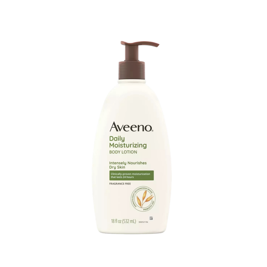 Aveeno Daily Moisturizing Body Lotion with Soothing Oat 532ML/71ML