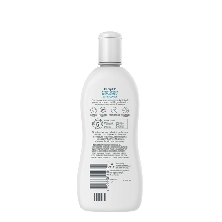 Cetaphil Restoraderm Soothing Wash | Eczema Restoraderm Soothing Moisturizer 296ML