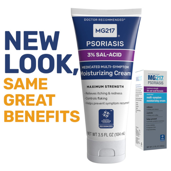 MG217 PSORIASIS MEDICATED MOISTURIZING CREAM &amp; MULTI SYMPTOM OINTMENT