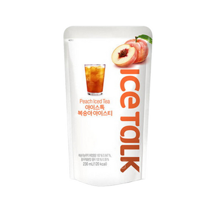 ICE TALK ADE Korean Pouch Drinking Juice 230ml (10PCS/1BOX ) EXP:JUNE 2026 (MAX. 5 BOXES PER ORDER)
