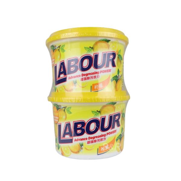 LABOUR Dishwashing Paste (Lemon) – Advanced Degreasing Power 2pcsX750g