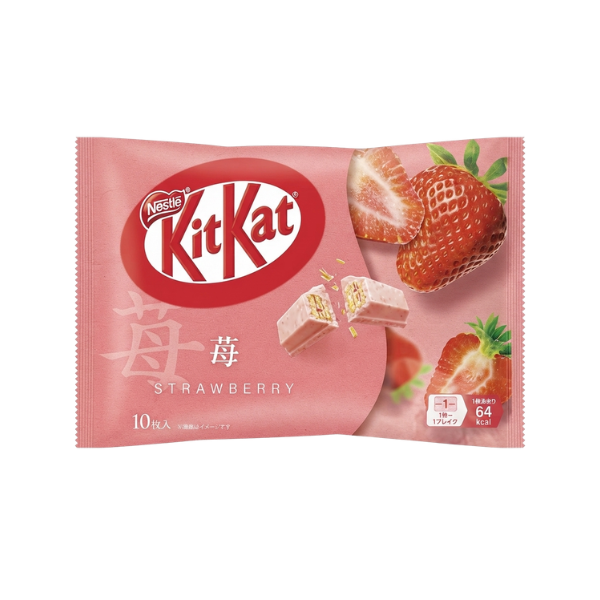 KIKTKAT Mini Bitter Sweet Chocolate | Matcha Chocolate | Strawberry Chocolate 113g