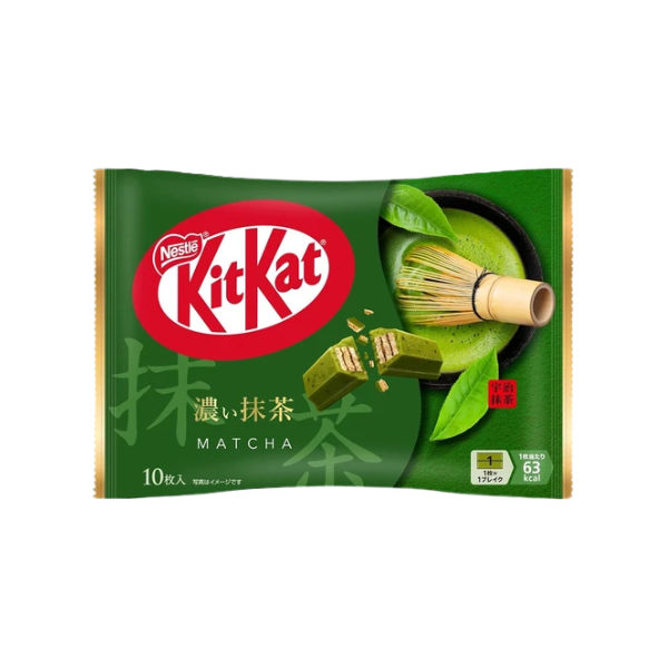 KIKTKAT Mini Bitter Sweet Chocolate | Matcha Chocolate | Strawberry Chocolate 113g
