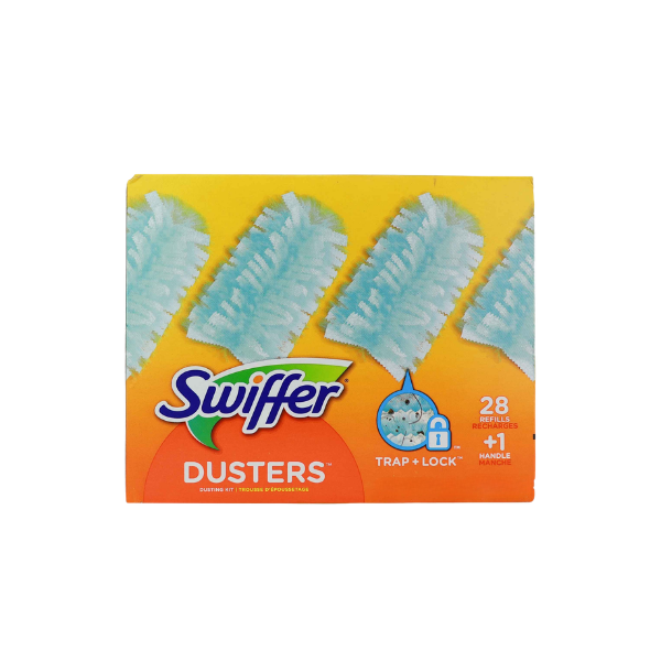 Swiffer Dry+Wet Sweeping Kit | Heavy Duty  50pcs | Mopping Cloths 64pcs | Dusters Refills 28pcs