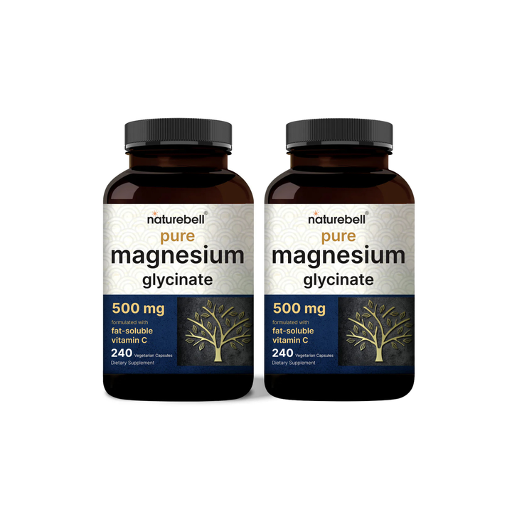 NATUREBELL PURE MAGNESIUM GLYCINATE 500MG 240capsules