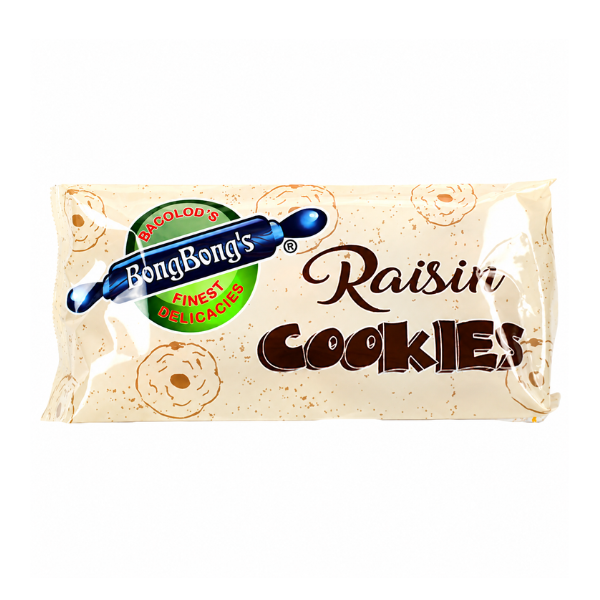 Bongbong's Cookies - Sesame 160 | Butter 180g | Raisin 190g