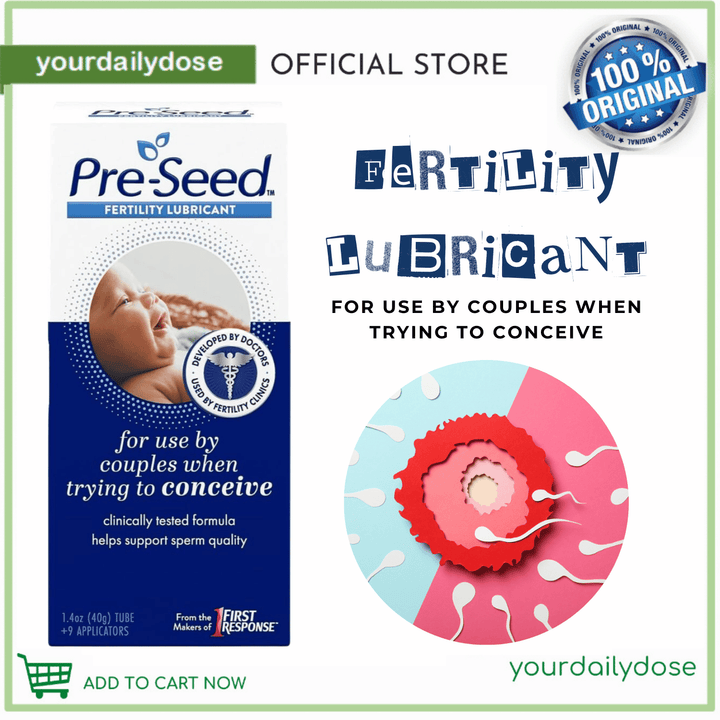 Pre-Seed Fertility Lubricant, Use by Couples Trying to Conceive