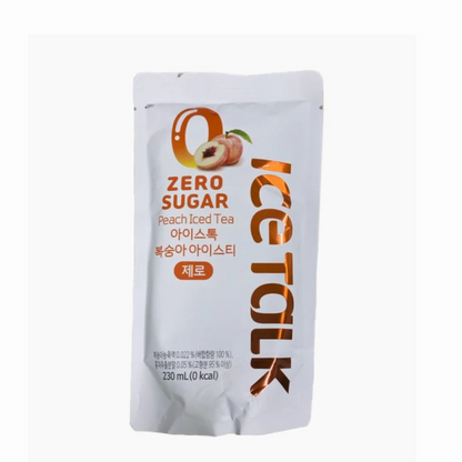 ICE TALK ADE Korean Pouch Drinking Juice 230ml (10PCS/1BOX ) EXP:JUNE 2026 (MAX. 5 BOXES PER ORDER)