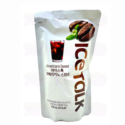 ICE TALK ADE Korean Pouch Drinking Juice 230ml (10PCS/1BOX ) EXP:JUNE 2026 (MAX. 5 BOXES PER ORDER)