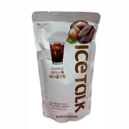 ICE TALK ADE Korean Pouch Drinking Juice 230ml (10PCS/1BOX ) EXP:JUNE 2026 (MAX. 5 BOXES PER ORDER)