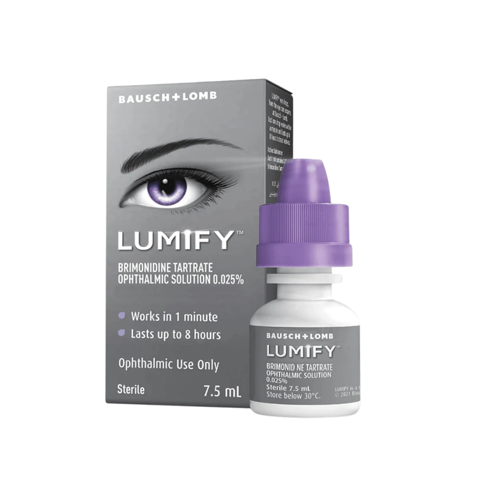 LUMIFY Redness Reliever Eye Drops 0.08oz (2.5mL)/(7.5ml)