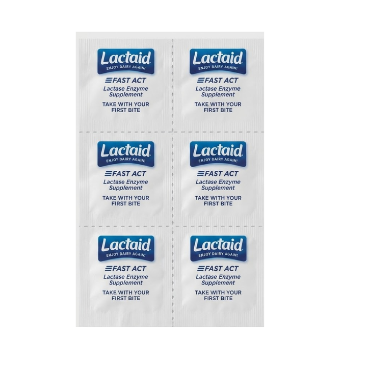 Lactaid Fast Act Lactose Intolerance Relief Chewable | Caplet sold per piece