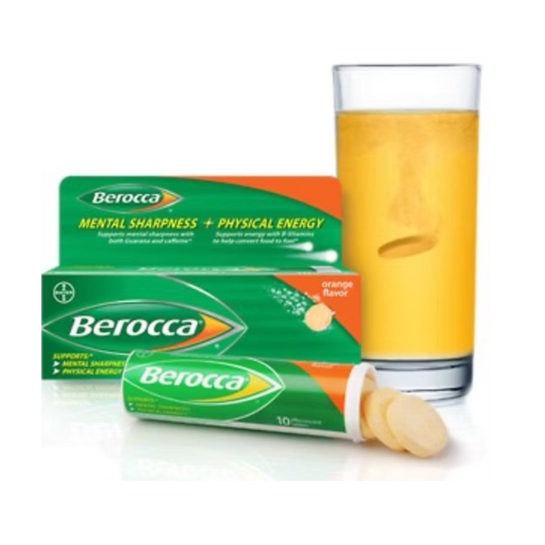 Berocca Effervescent Multivitamins 10&